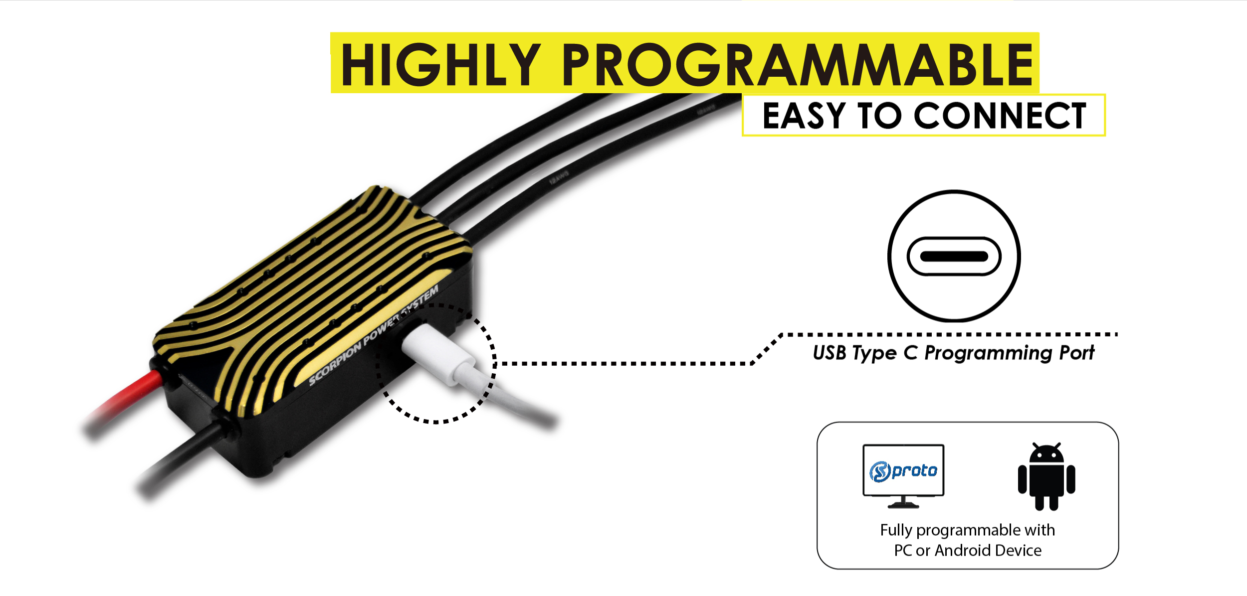 Scorpion Tribunus III 14-120A ESC SBEC features